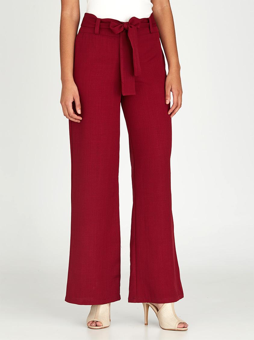 palazzo pants with belt