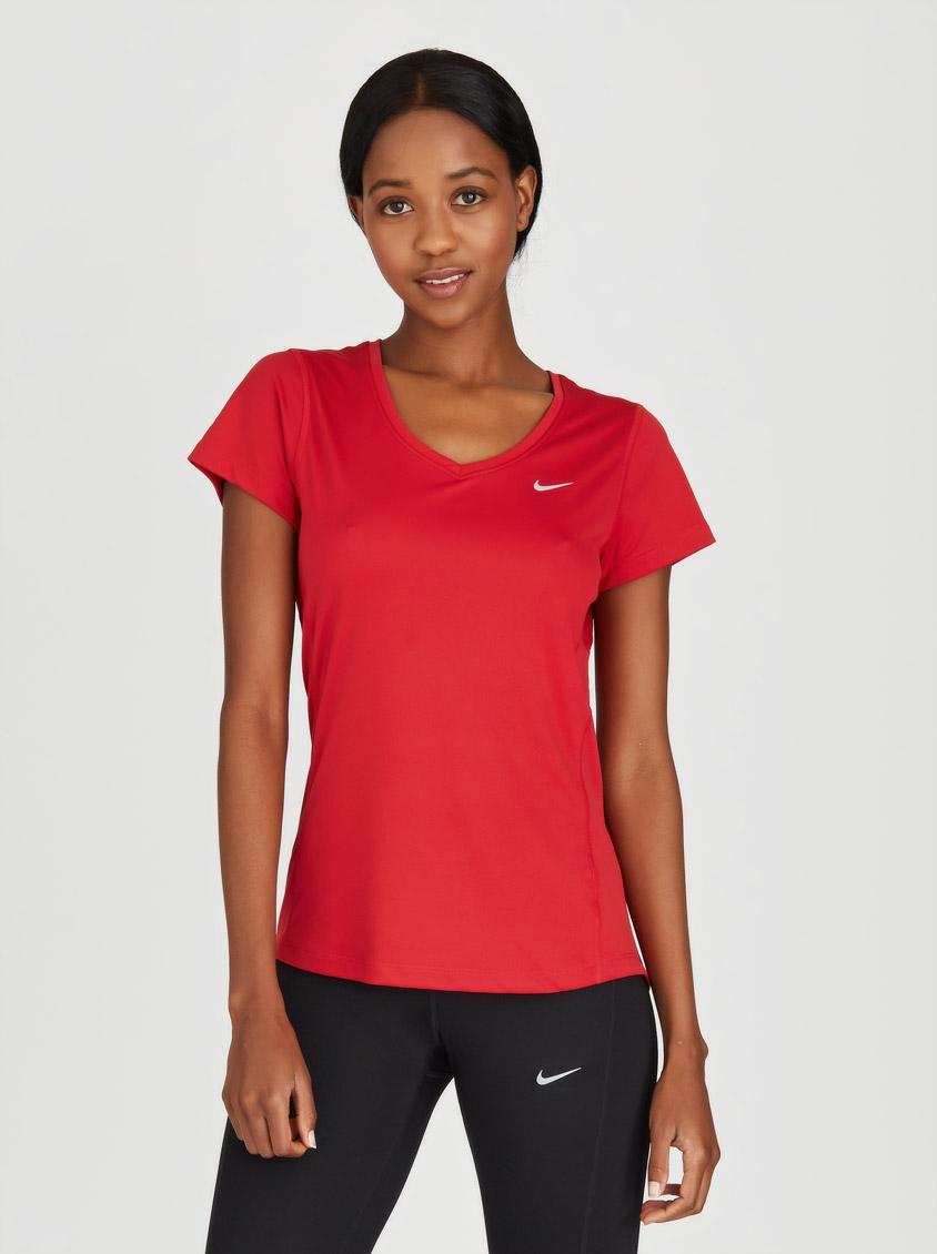 Nike Miler Running Tee Red Nike T-Shirts | Superbalist.com