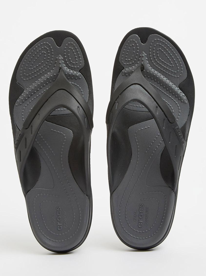 Cros Modi Sport Flip Flop Black Crocs Sandals & Flip Flops ...