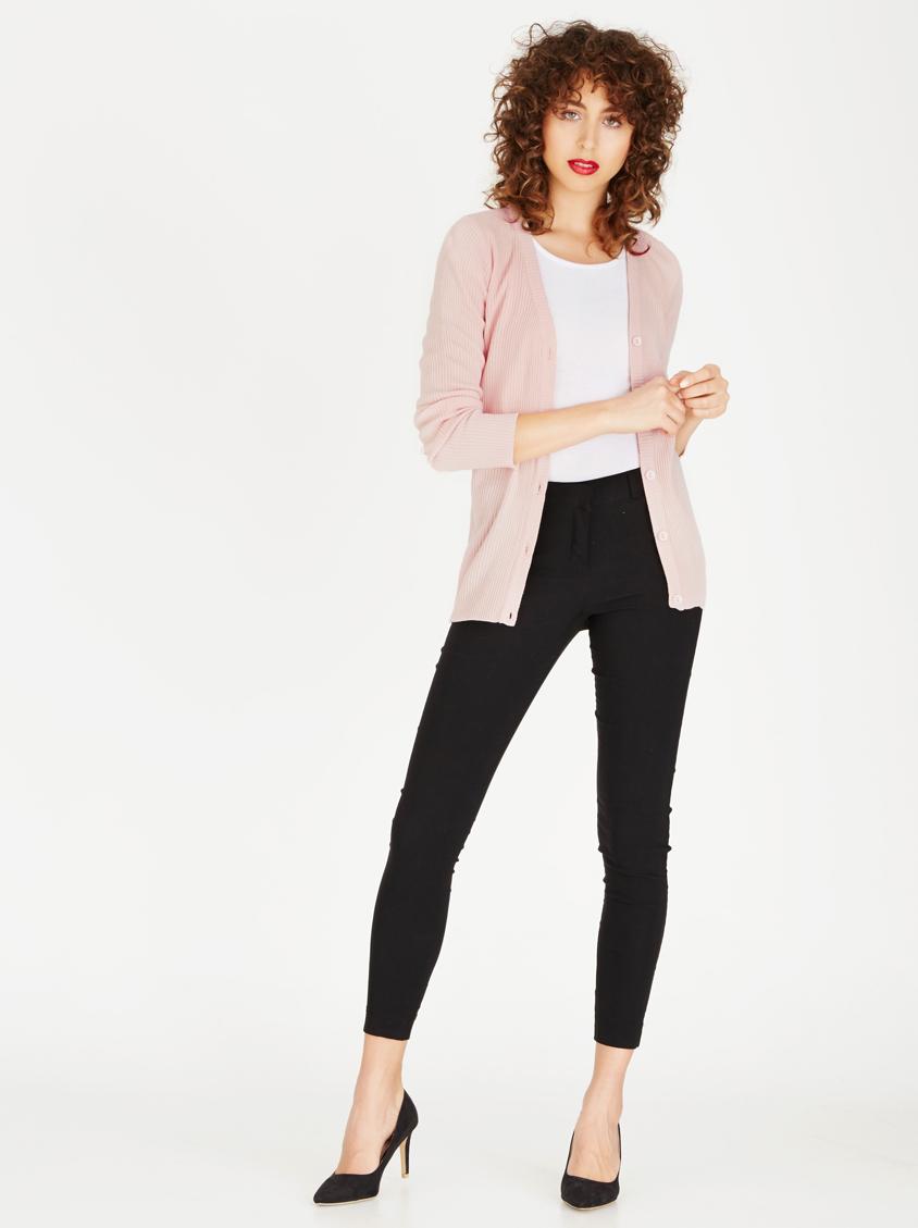 Classic Fitted Cardigan Pale Pink edit Knitwear | Superbalist.com