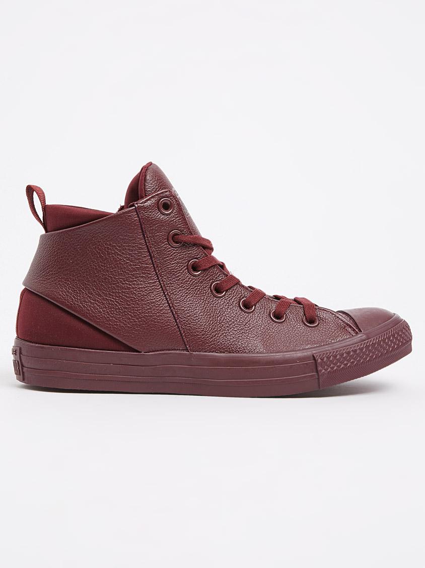 chuck taylor red leather