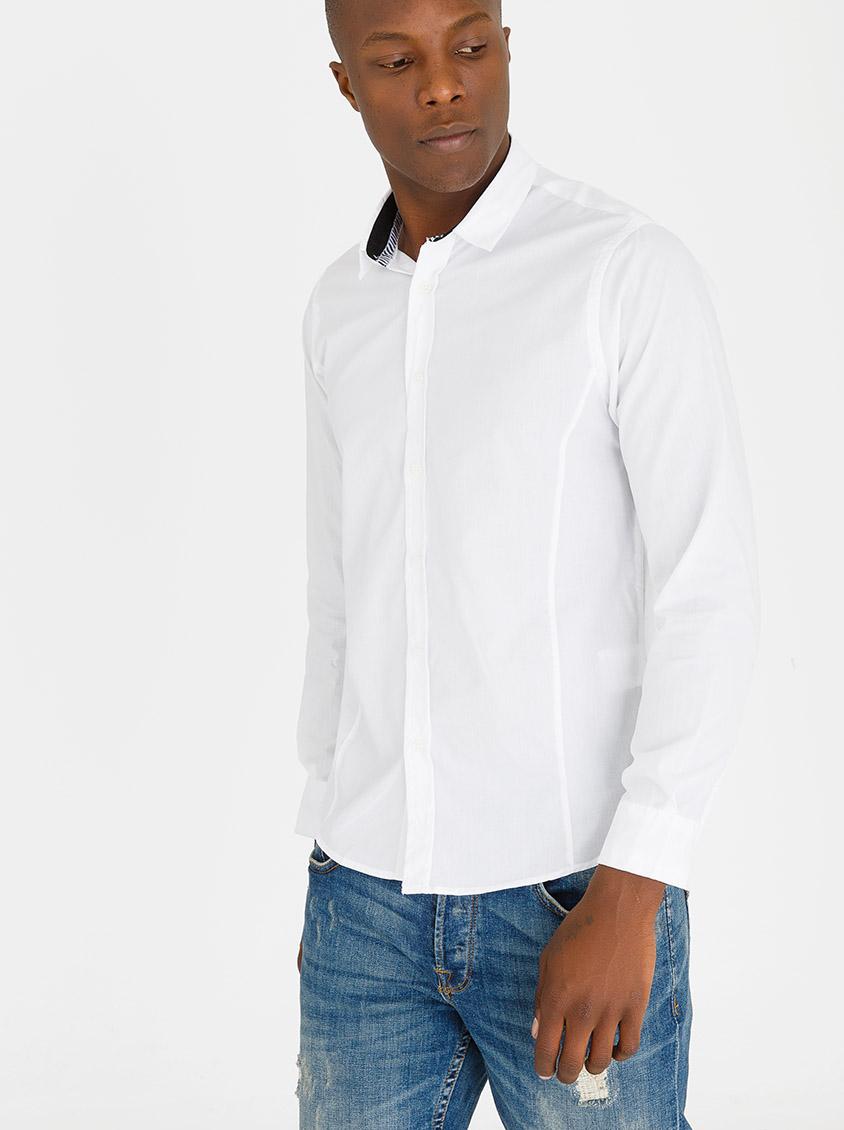 Tudor Plain Shirt White Brave Soul Shirts | Superbalist.com