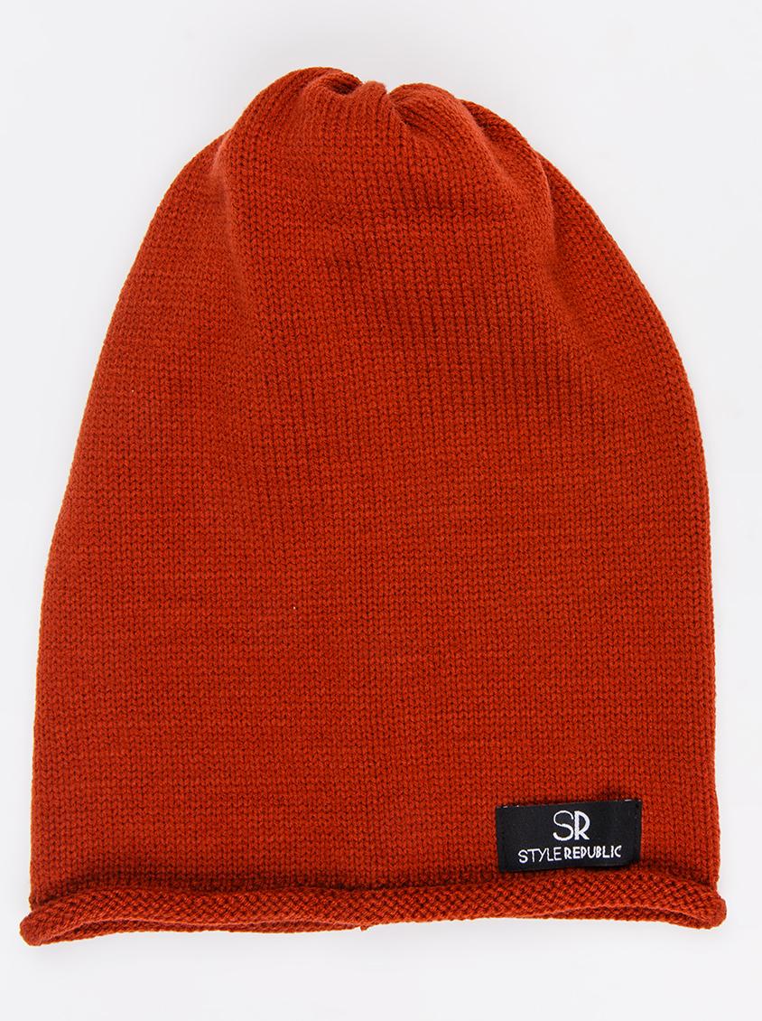Long Raw Edge Beanie Rust STYLE REPUBLIC Headwear | Superbalist.com