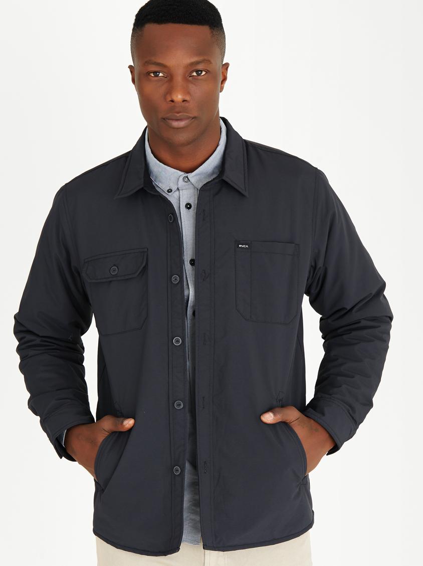 CPO Shirt Jacket Black RVCA Jackets | Superbalist.com