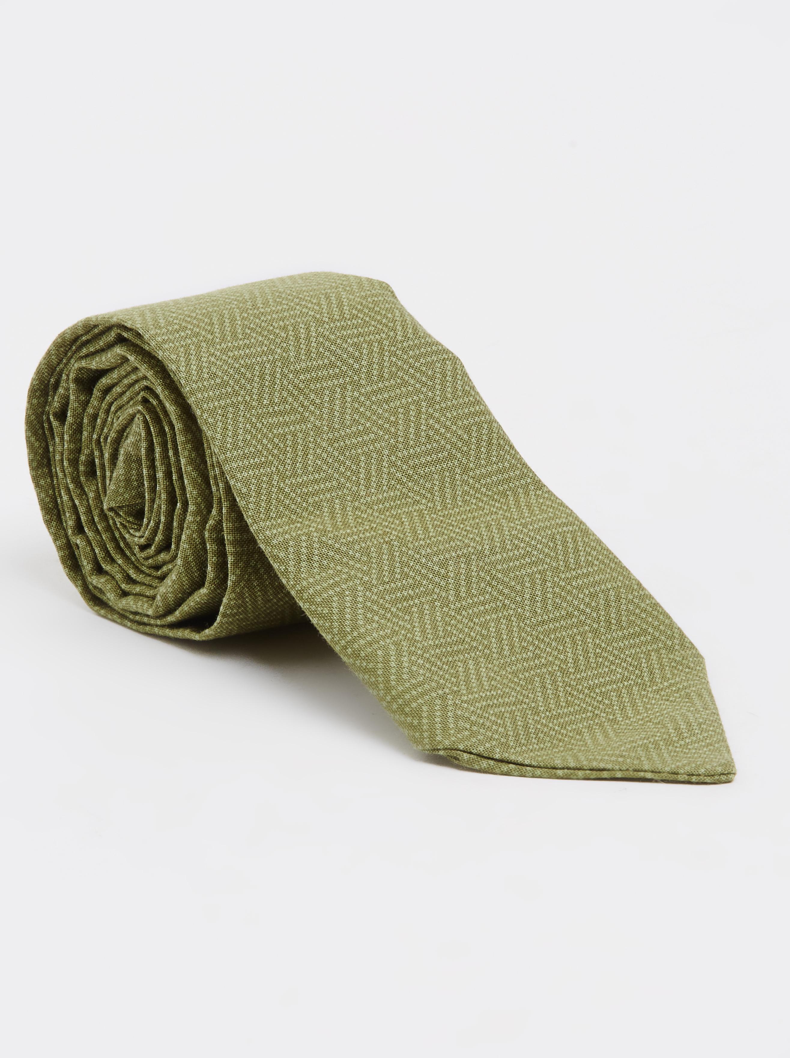 Tie Lace Bottom Khaki Green