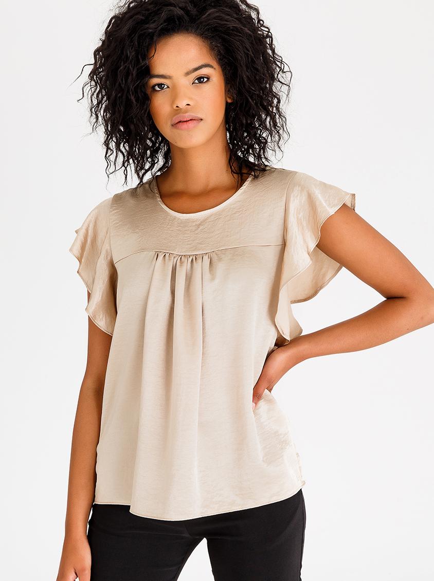 frilly blouses uk