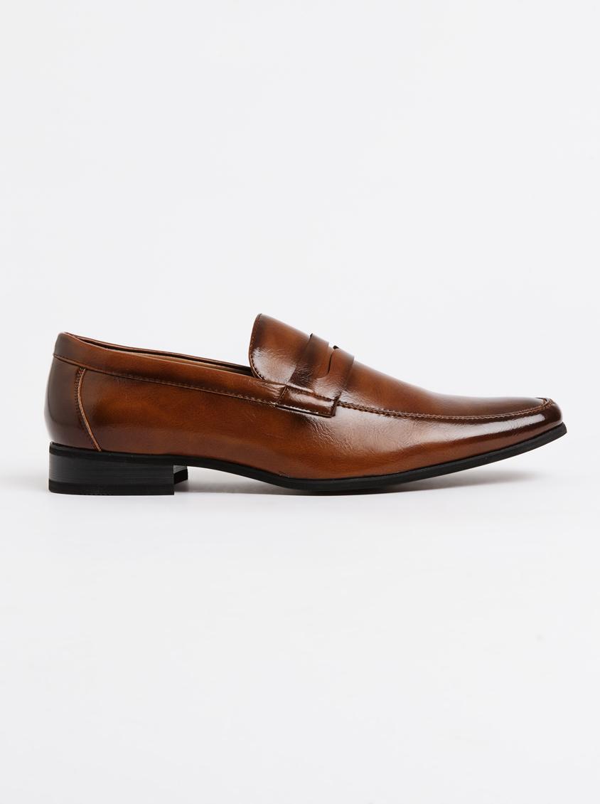Slip On Penny Loafer Mid Brown Gino Paoli Formal Shoes | Superbalist.com