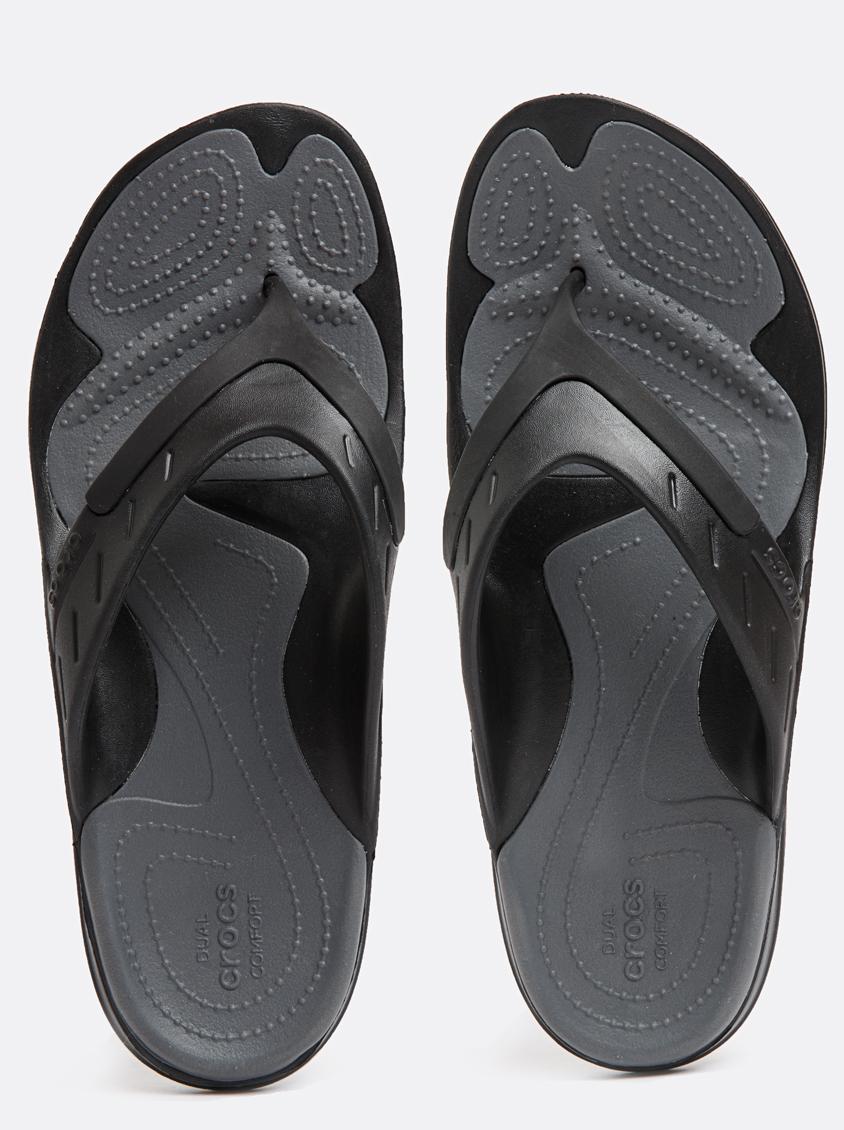 crocs men's modi sport flip flops
