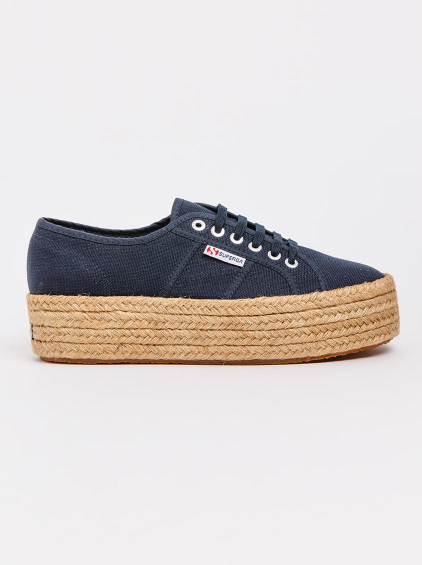 superga espadrilles navy
