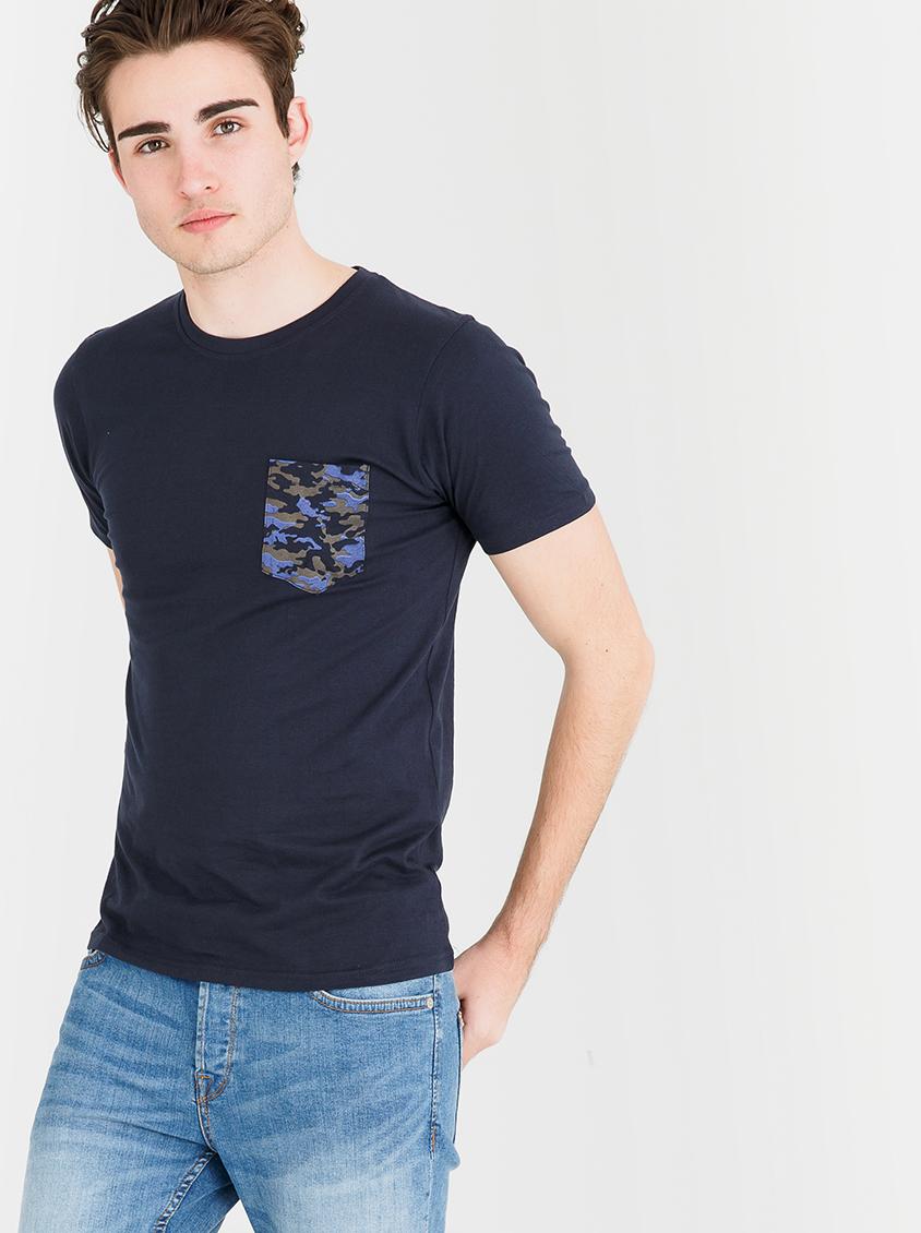 Pulpe Pocket Tee Navy Brave Soul T-Shirts & Vests | Superbalist.com