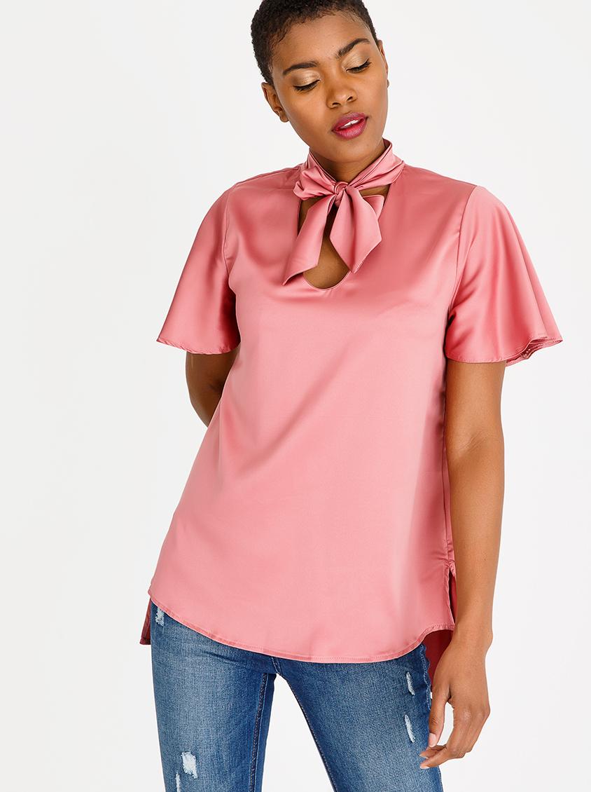 Kitty Bow Blouse Rose STYLE REPUBLIC Blouses | Superbalist.com