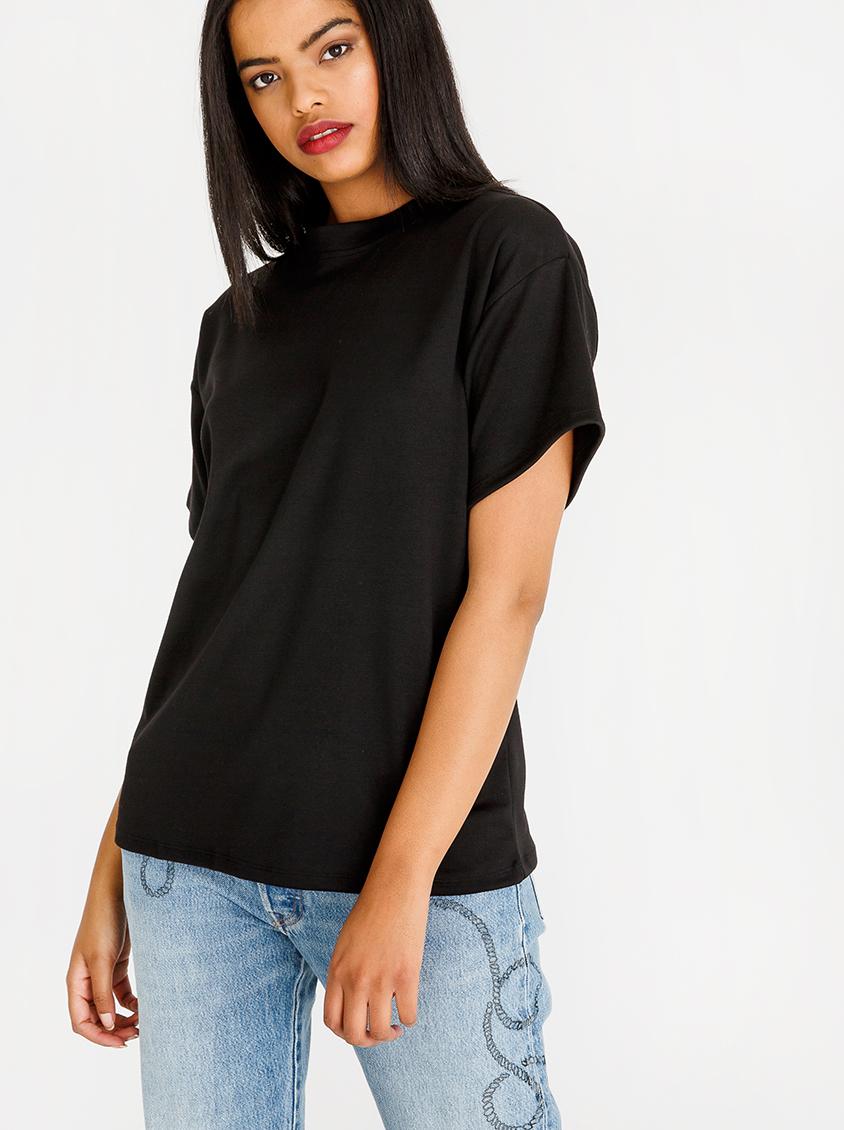 High neck T-shirt - black c(inch) T-Shirts, Vests & Camis | Superbalist.com