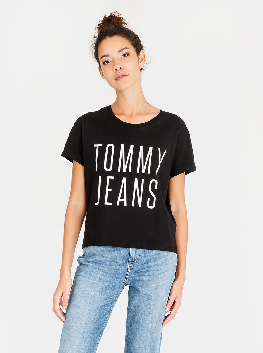 tommy hilfiger cropped tshirt