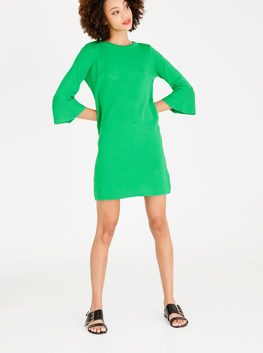 Ambre 3/4 Sleeve Dress Green ONLY Casual | Superbalist.com