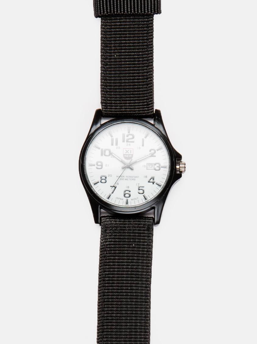 Basic Analogue Watch Black and White STYLE REPUBLIC Watches ...