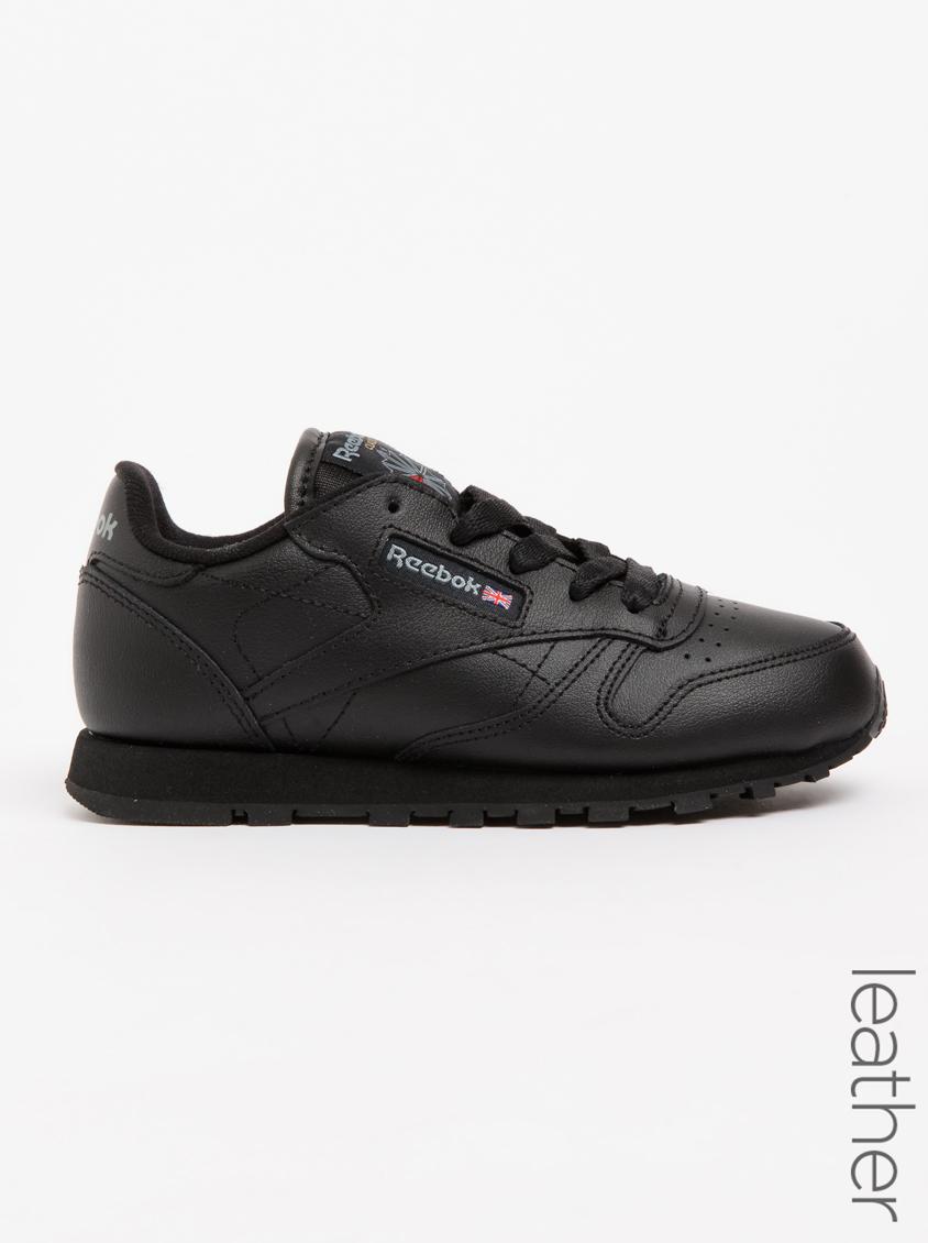 Kids reebok classic leather - black-1 Reebok Shoes | Superbalist.com