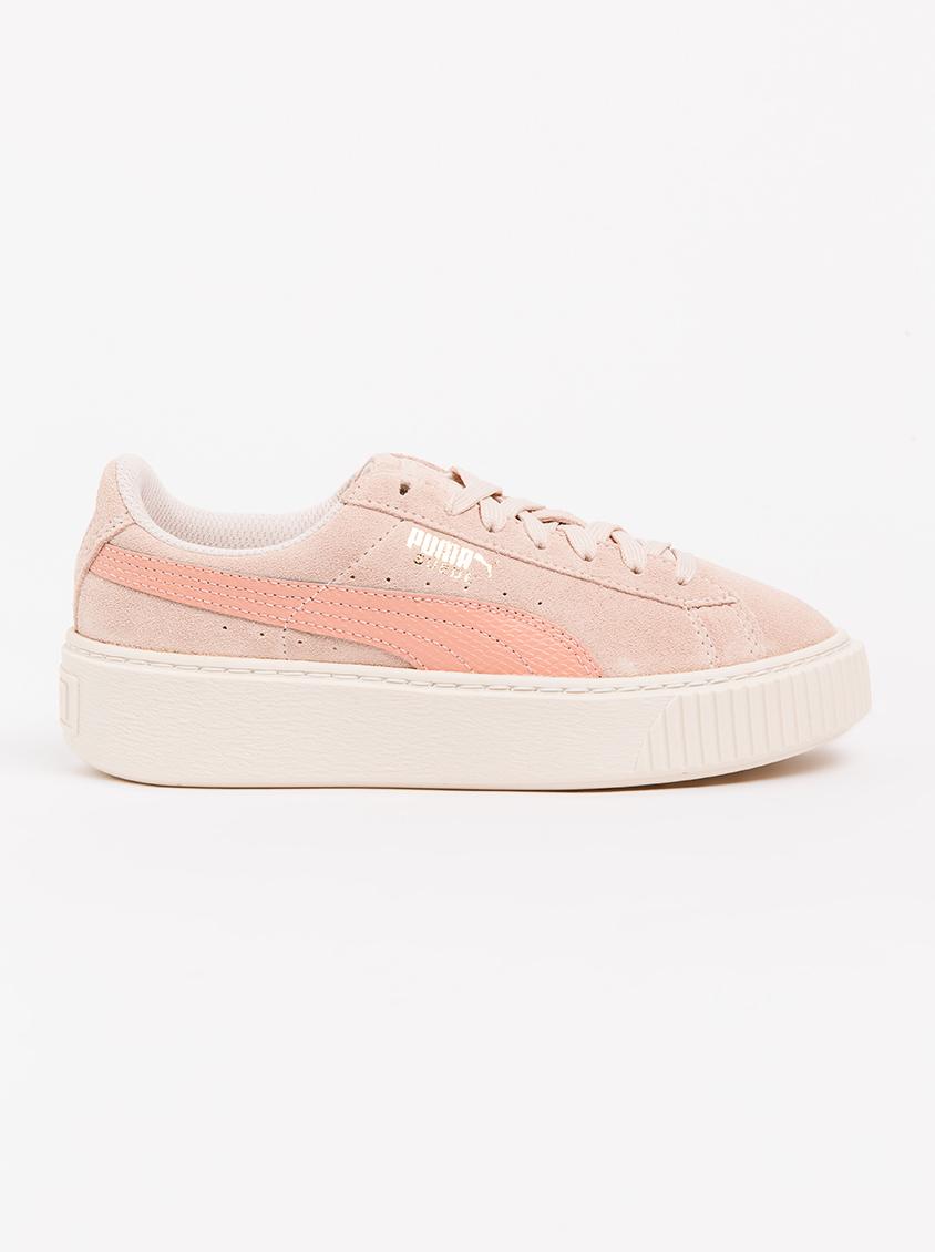 puma platform peach