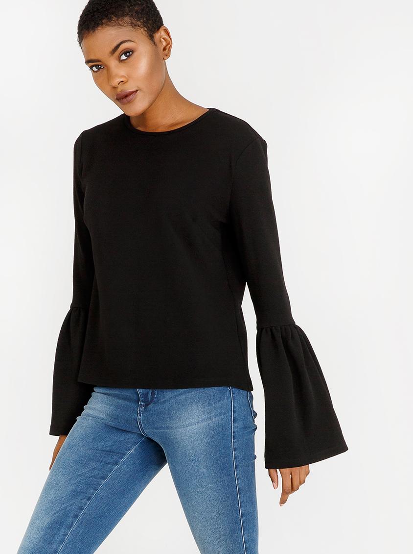 Bell Sleeve Top Black STYLE REPUBLIC T-Shirts, Vests & Camis ...