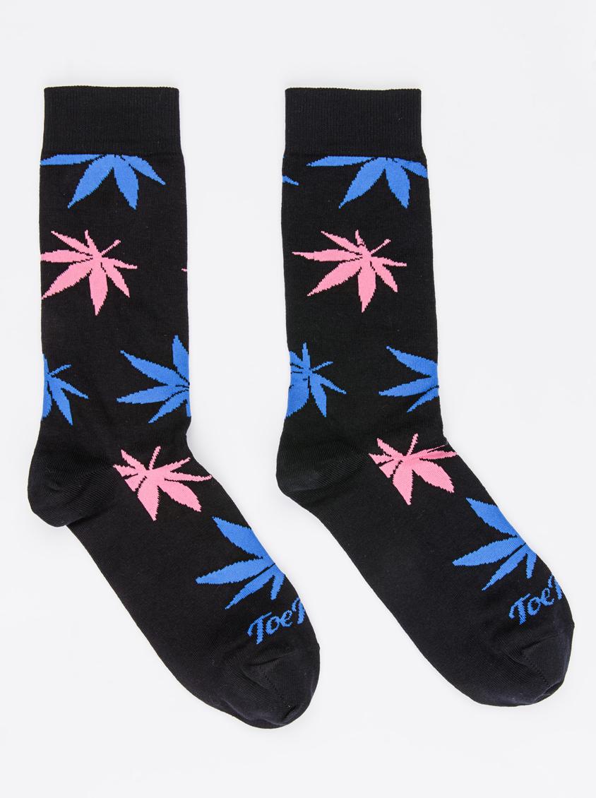 Ross Dagga Cotton Socks Black Toe Po