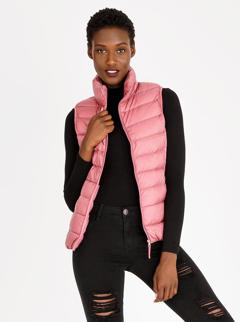 Packable Down Puffer Gilet Mid Pink G Couture Jackets | Superbalist.com