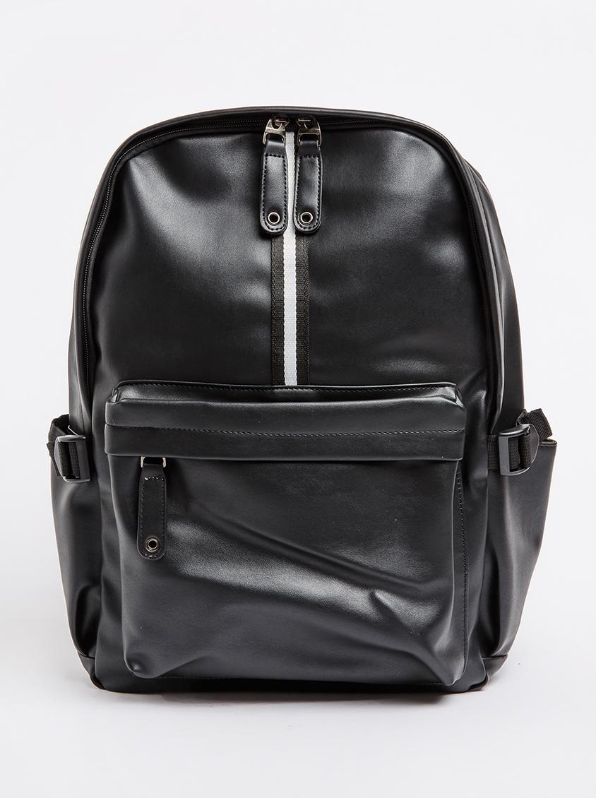Striped PU Backpack Black STYLE REPUBLIC Bags & Wallets | Superbalist.com