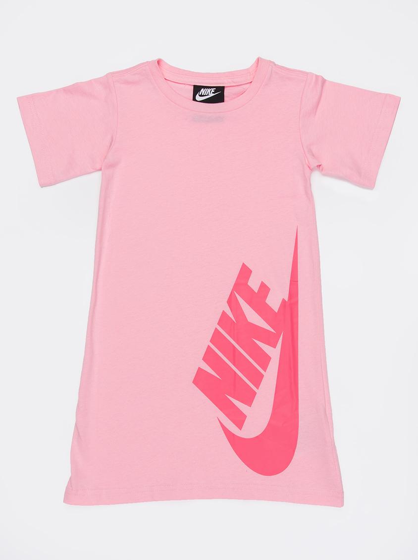 nike t shirt dress pink