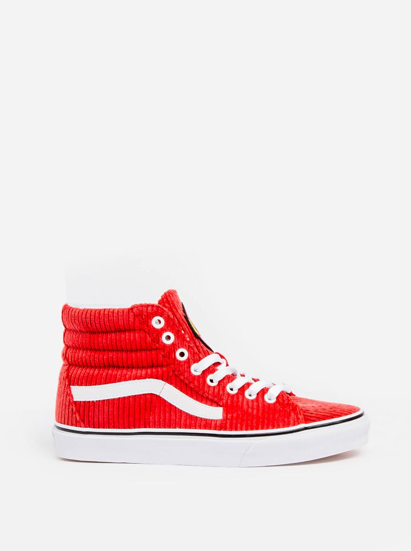 vans sk8 low red