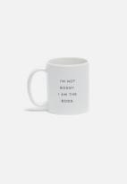 Sixth Floor - I Am The Boss Mug