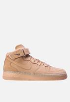 nike air force 1 mid 07 prm qs flax