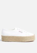 superga 2790 white espadrille