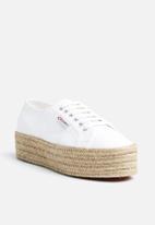 superga 2790 white espadrille