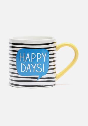 Happy Days Mug Wild & Wolf Drinkware | Superbalist.com