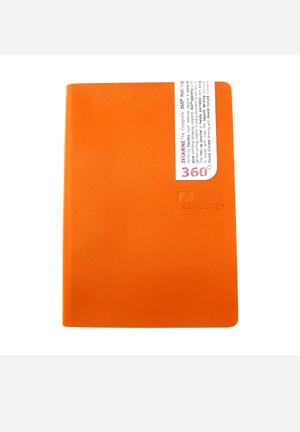 A5 ZEQUENZ® Journal –  Tangerine Orange