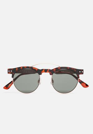 Surf Rock sunglasses - brown & gold 