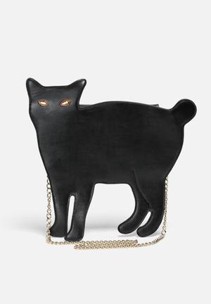 Feline Bag w Chain Strap 