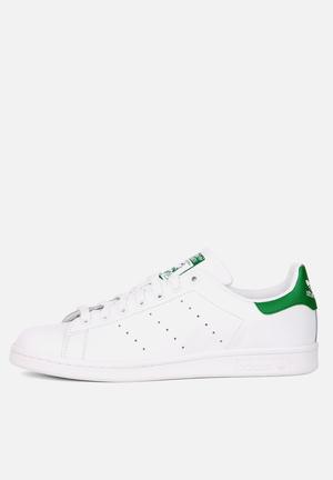 adidas Originals Stan Smith - M20324 - Ftwr White / Core White / Green ...