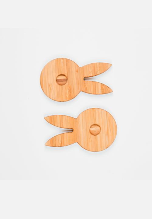 Royal Simple Sheep - Egg Holders Set of 2 – Natural Bamboo