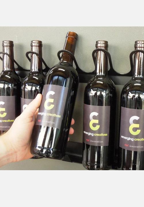 Emerging Creatives - Two Piece Wine Rack – Black
