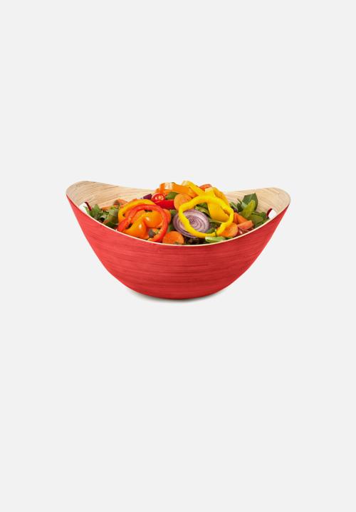 Core Home - Bamboo Bucket Bowl Large - Cherry