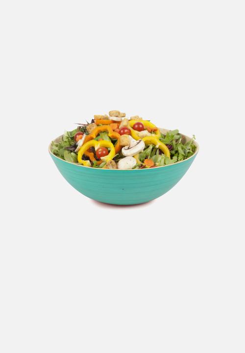 Core Home - Bamboo Bucket Bowl Large – Teal