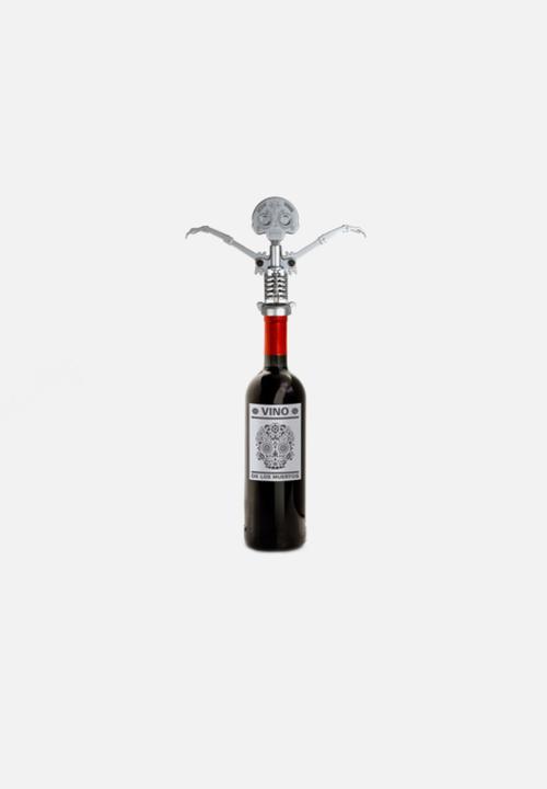 Kikkerland - Day of the Dead Cork Screw