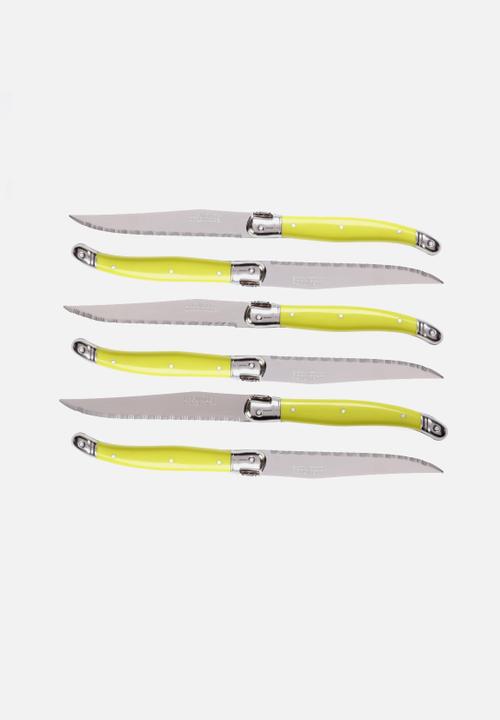 André Verdier - Tabletop Knife Block Set of 6 