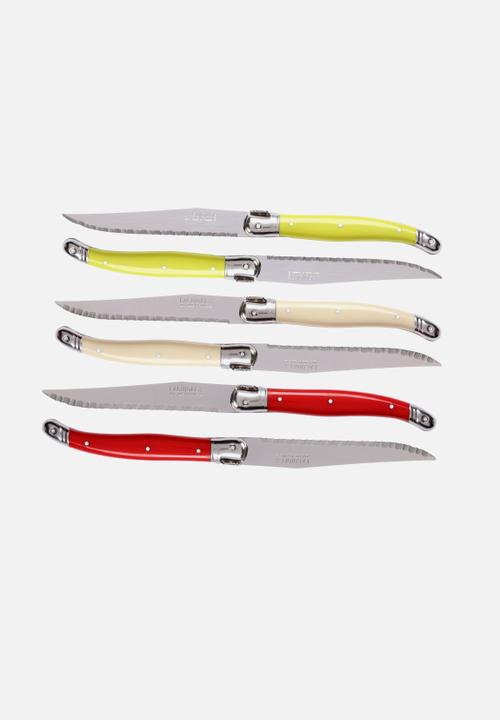 André Verdier - Fun Tabletop Knife Block Set of 6