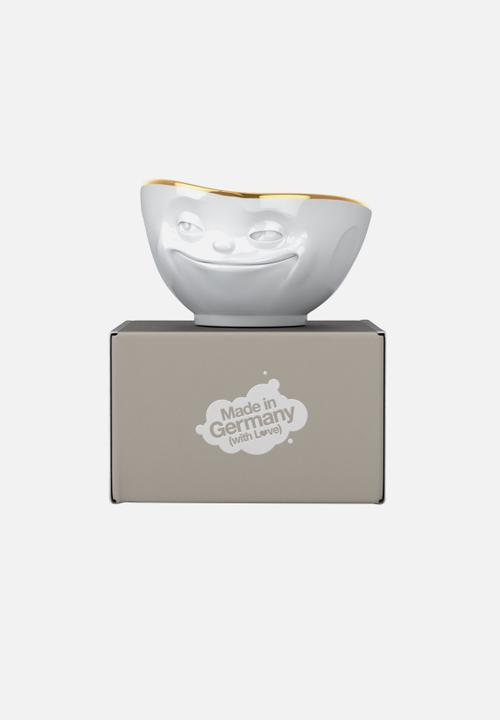 Tassen - Golden Rimmed Grinning Bowl