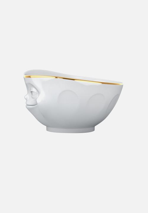 Tassen - Golden Rimmed Grinning Bowl