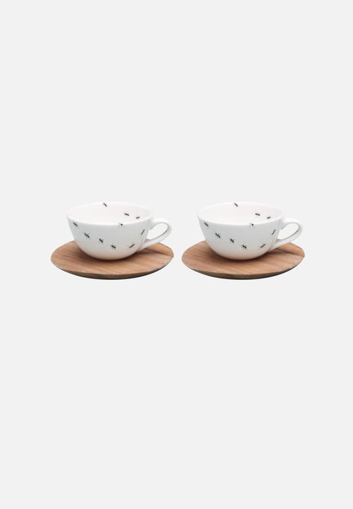 Love Milo - Ants Espresso Cup & Saucer Set