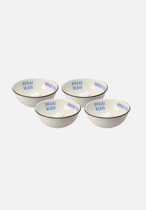 pret-a-pot - Words Bowl Set of 4