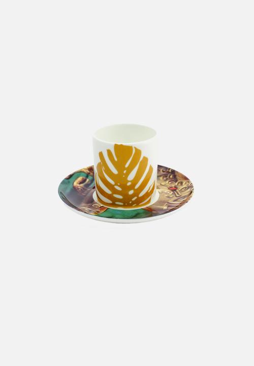 Tretchikoff Project - Lady from Orient – Espresso Cup & Saucer Set of 4