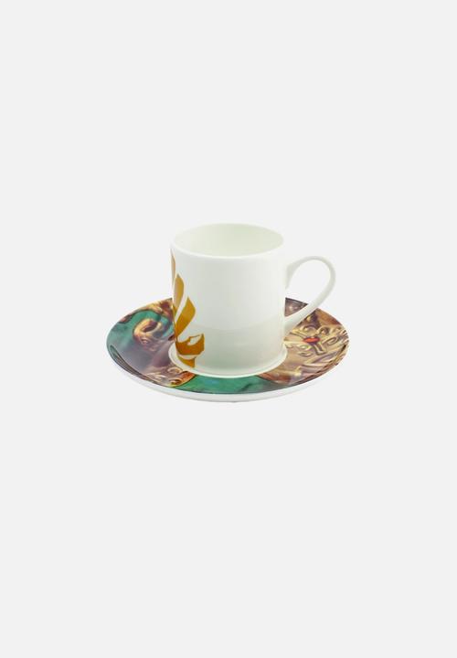 Tretchikoff Project - Lady from Orient – Espresso Cup & Saucer Set of 4