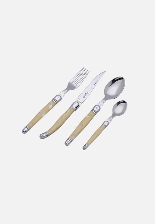Jean Dubost - Laguiole 24 Piece Cutlery Set